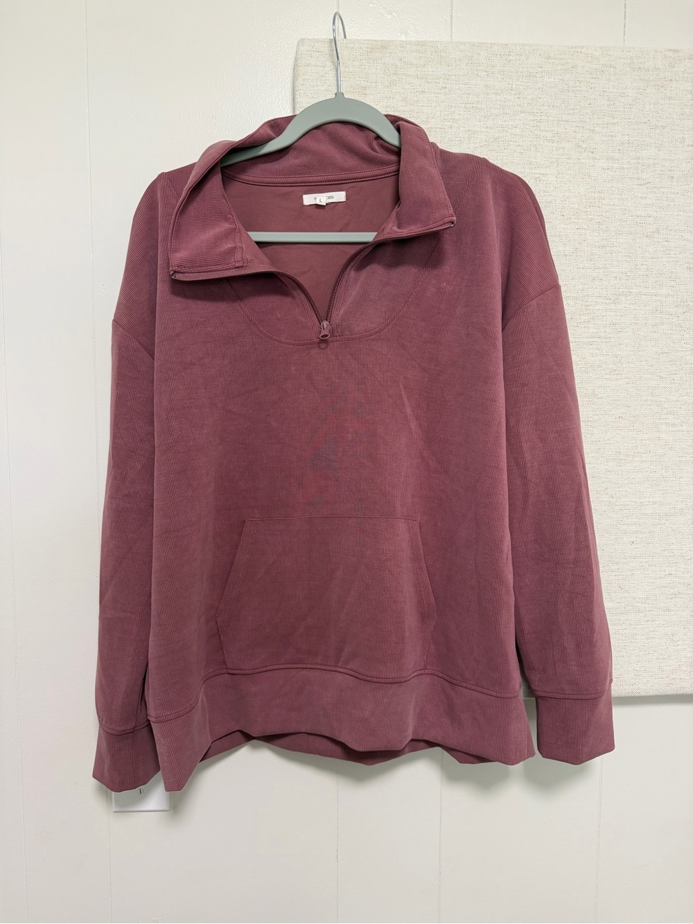 Maurices Quarter-Zip Pullover Hoodie - Dusty Mauve